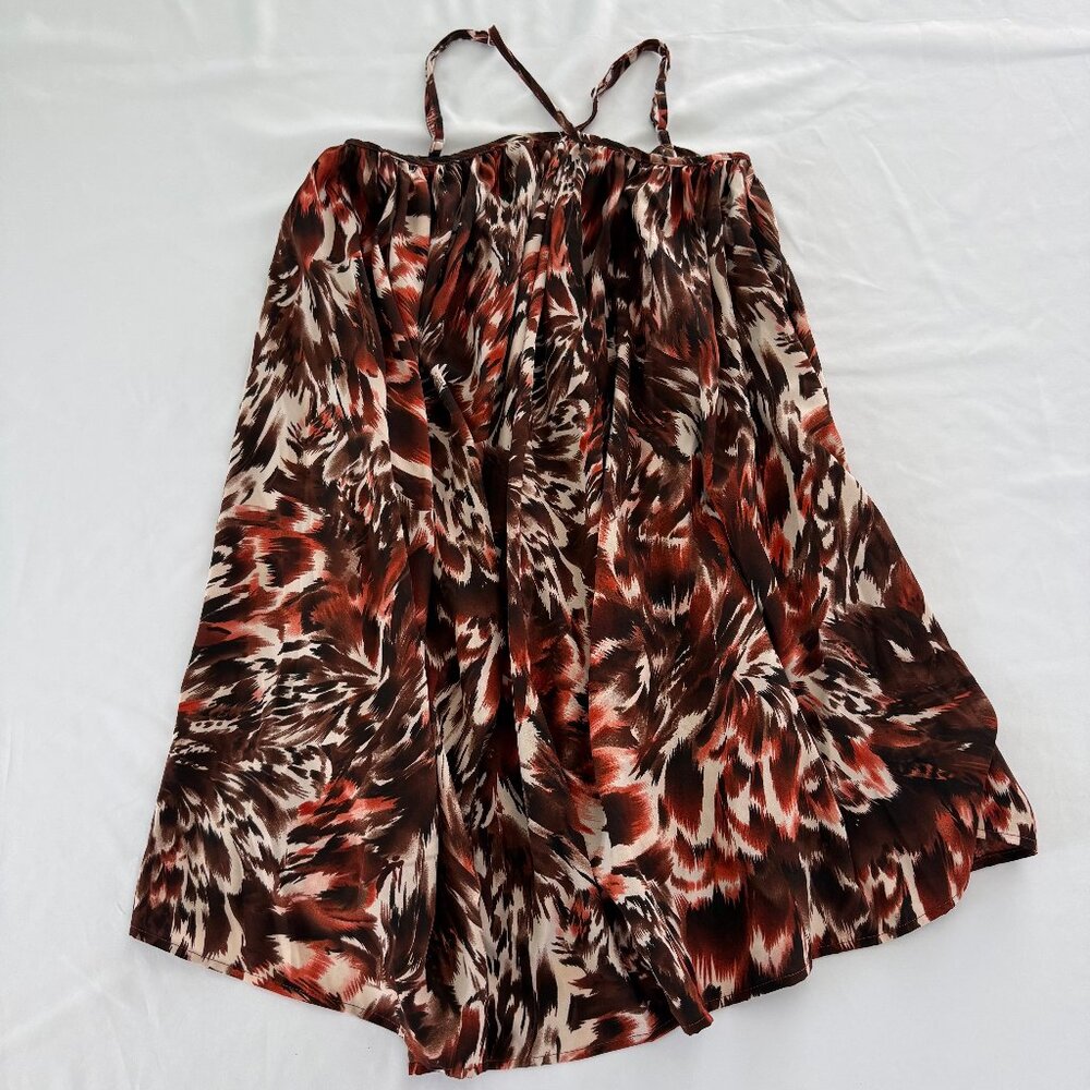 SHEIN Adjustable Halter Loose Print‎ Dress Size XS
